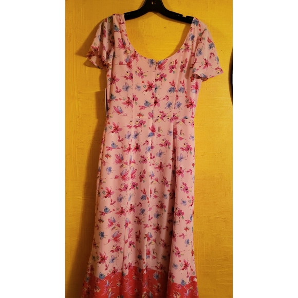 NANETTE LEPORE FLORAL SWEETHEART DRESS - Picture 5 of 8